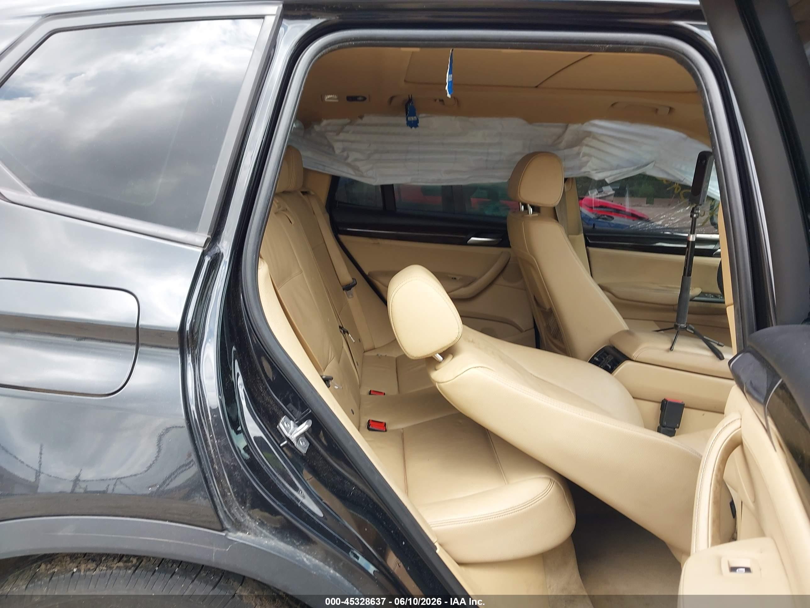 2014 Bmw X3 Xdrive28i Черный vin: 5UXWX9C52E0D34542
