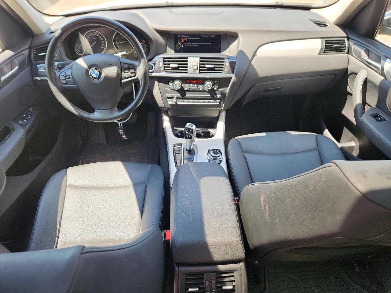 2014 Bmw X3 Xdrive28i White vin: 5UXWX9C52E0D41541