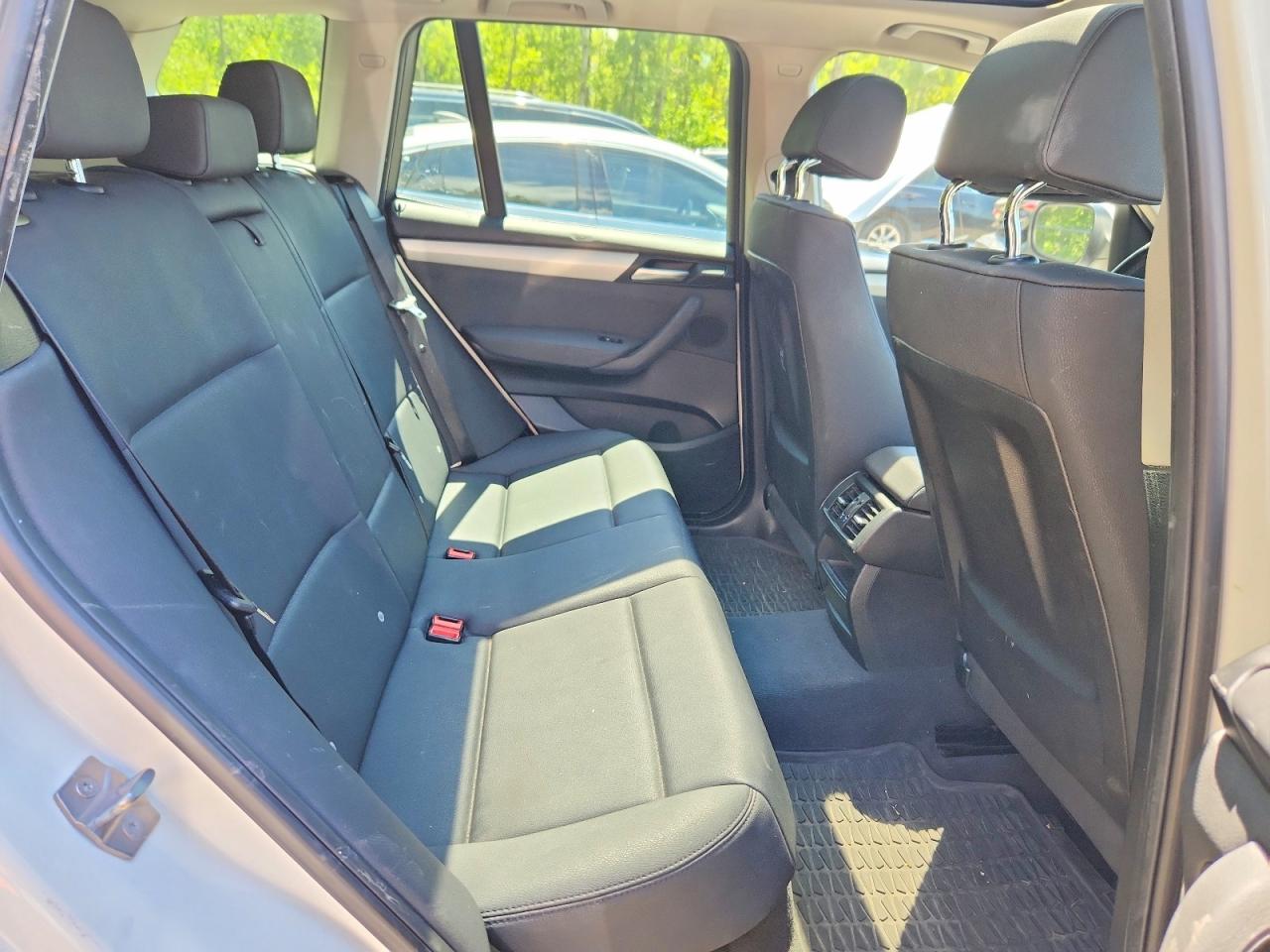 2014 Bmw X3 Xdrive28i White vin: 5UXWX9C52E0D41541