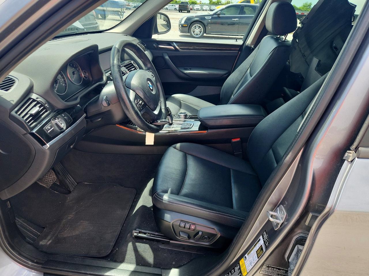 2015 Bmw X3 Xdrive28i Silver vin: 5UXWX9C52F0D45851