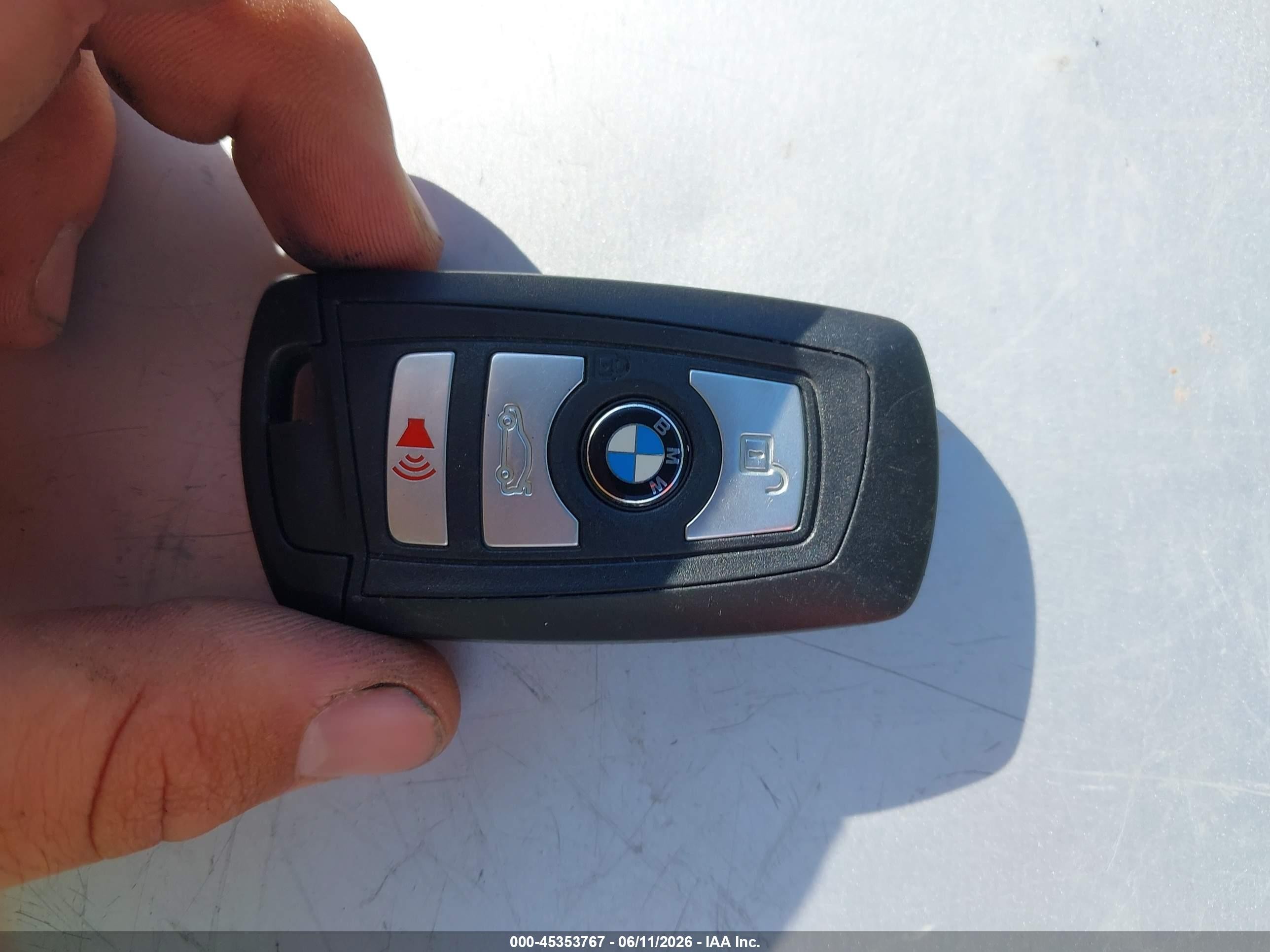 2015 Bmw X3 Xdrive28i Черный vin: 5UXWX9C52F0D52251