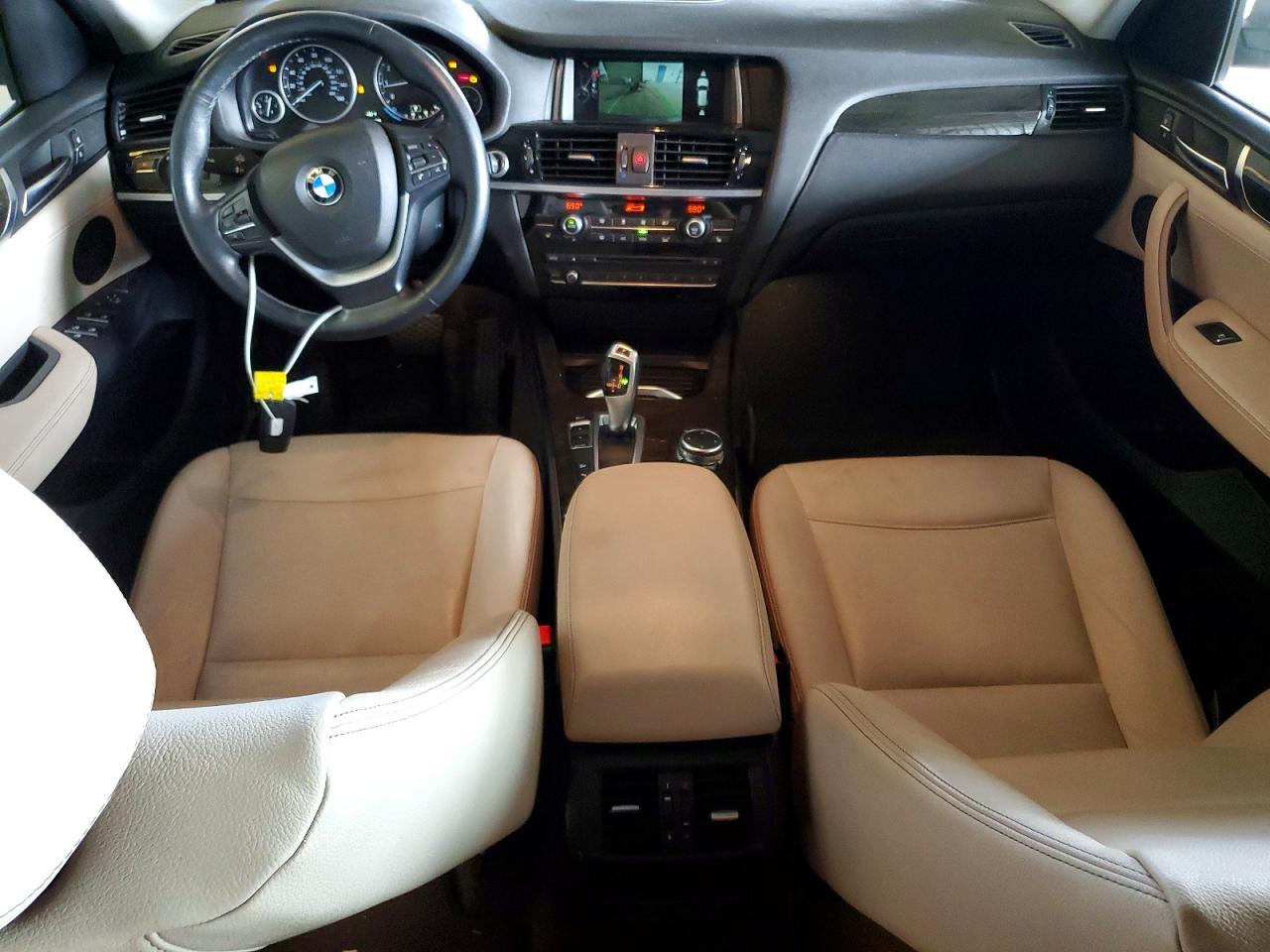 2016 Bmw X3 Xdrive28i Gray vin: 5UXWX9C52G0D87292