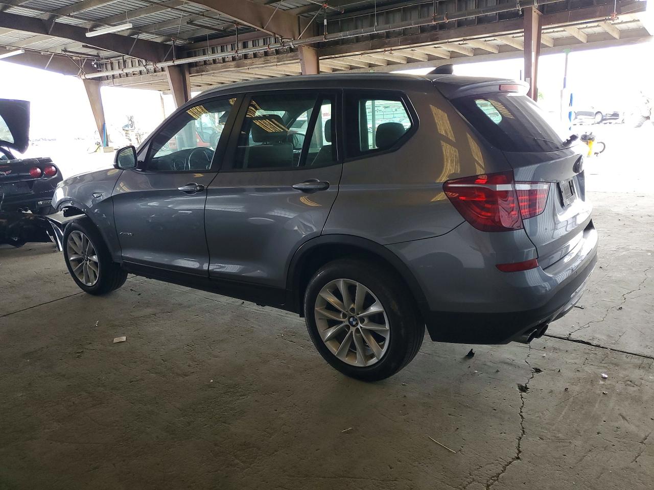 2016 Bmw X3 Xdrive28i Gray vin: 5UXWX9C52G0D87292