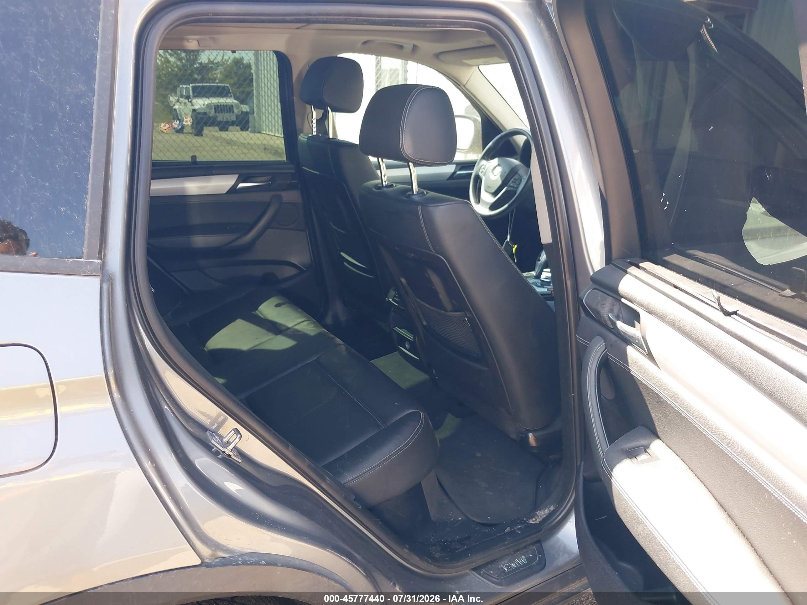 2013 Bmw X3 Xdrive28i Gray vin: 5UXWX9C53D0A13558