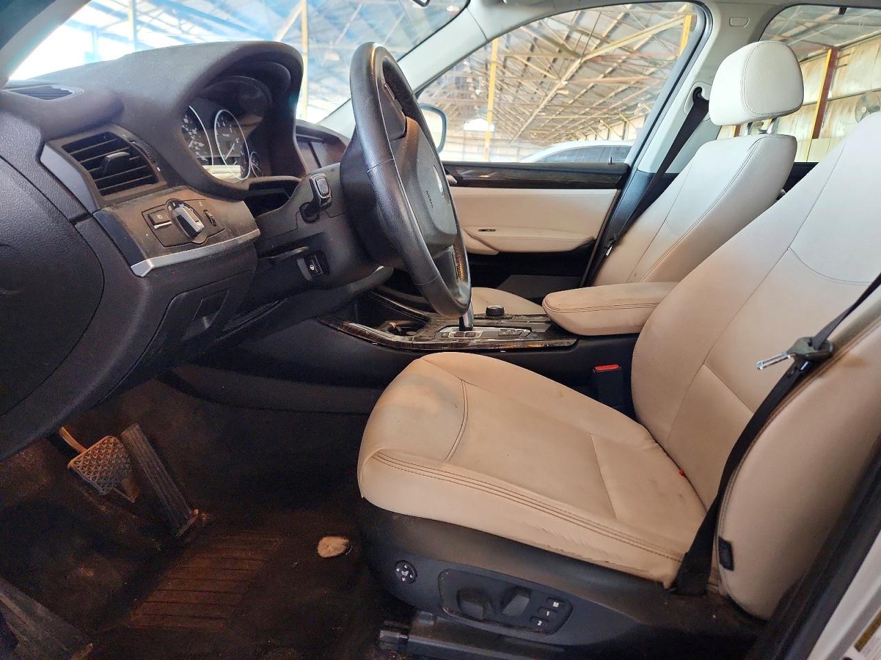 2013 Bmw X3 Xdrive28i Silver vin: 5UXWX9C53D0A20283