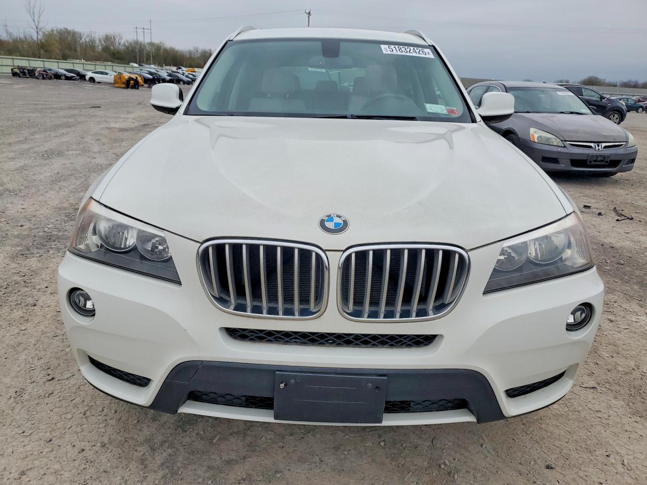 2013 Bmw X3 Xdrive28i White vin: 5UXWX9C53D0A29582