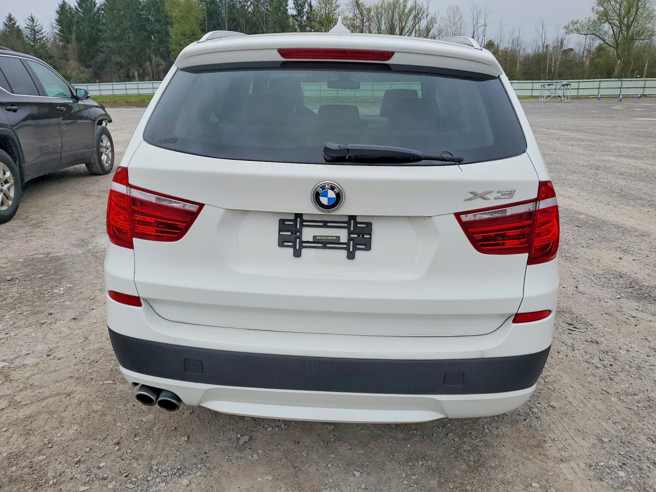 2013 Bmw X3 Xdrive28i White vin: 5UXWX9C53D0A29582