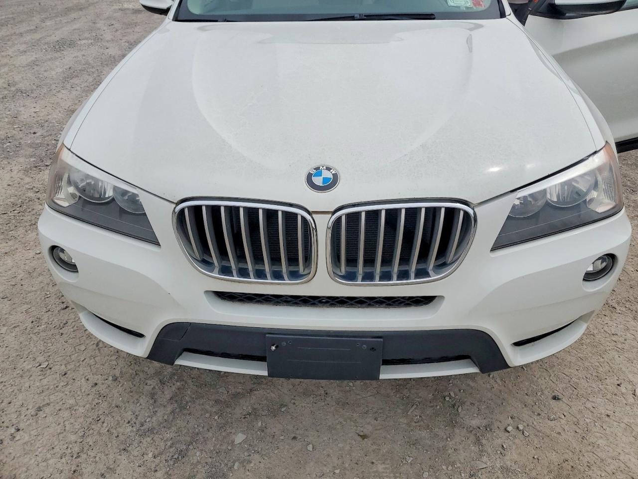 2013 Bmw X3 Xdrive28i White vin: 5UXWX9C53D0A29582