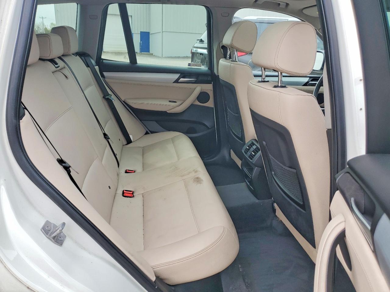 2013 Bmw X3 Xdrive28i White vin: 5UXWX9C53D0A29582