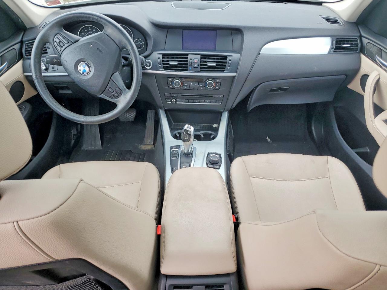 2013 Bmw X3 Xdrive28i White vin: 5UXWX9C53D0A29582