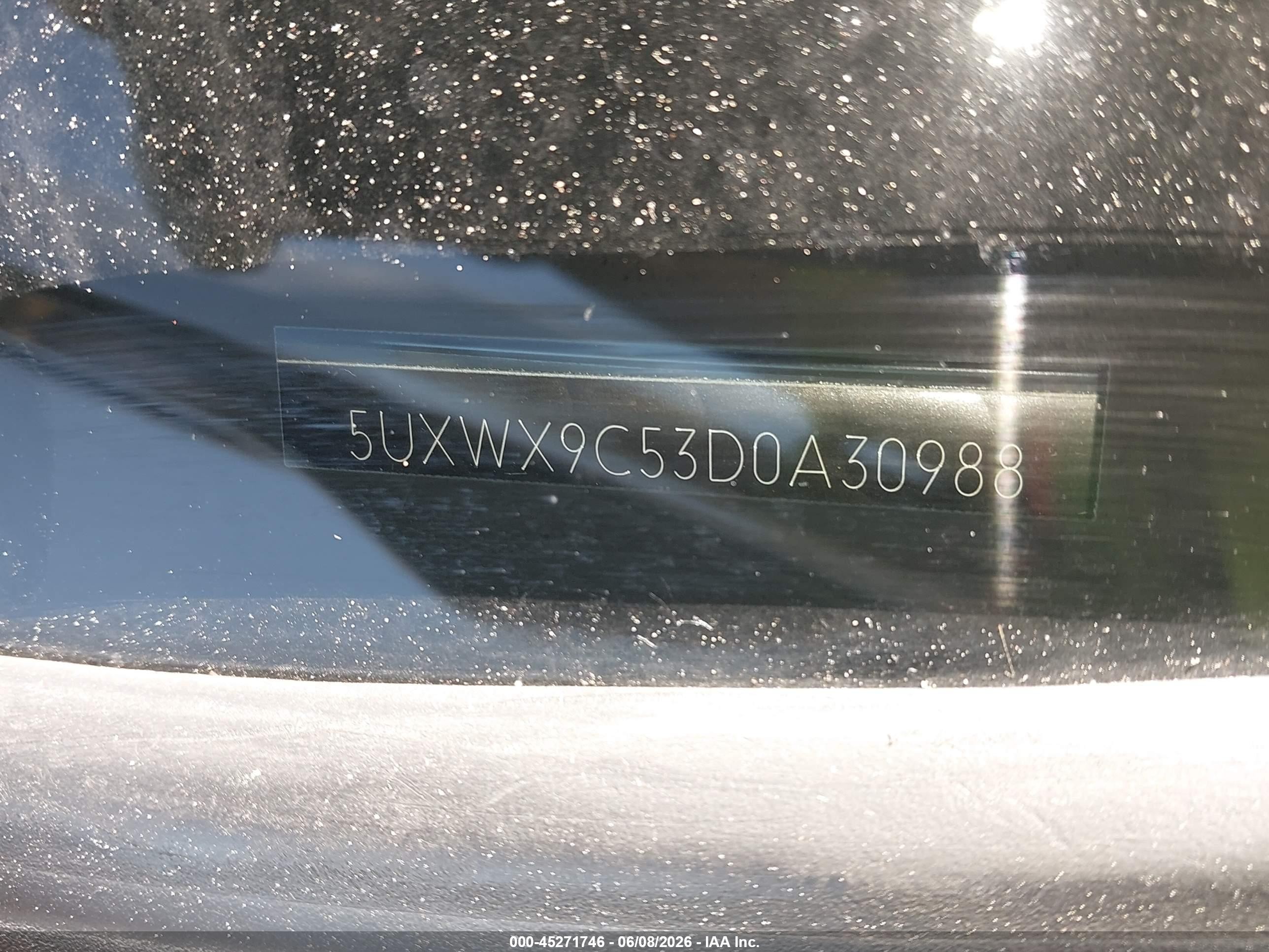 2013 Bmw X3 Xdrive28i Black vin: 5UXWX9C53D0A30988