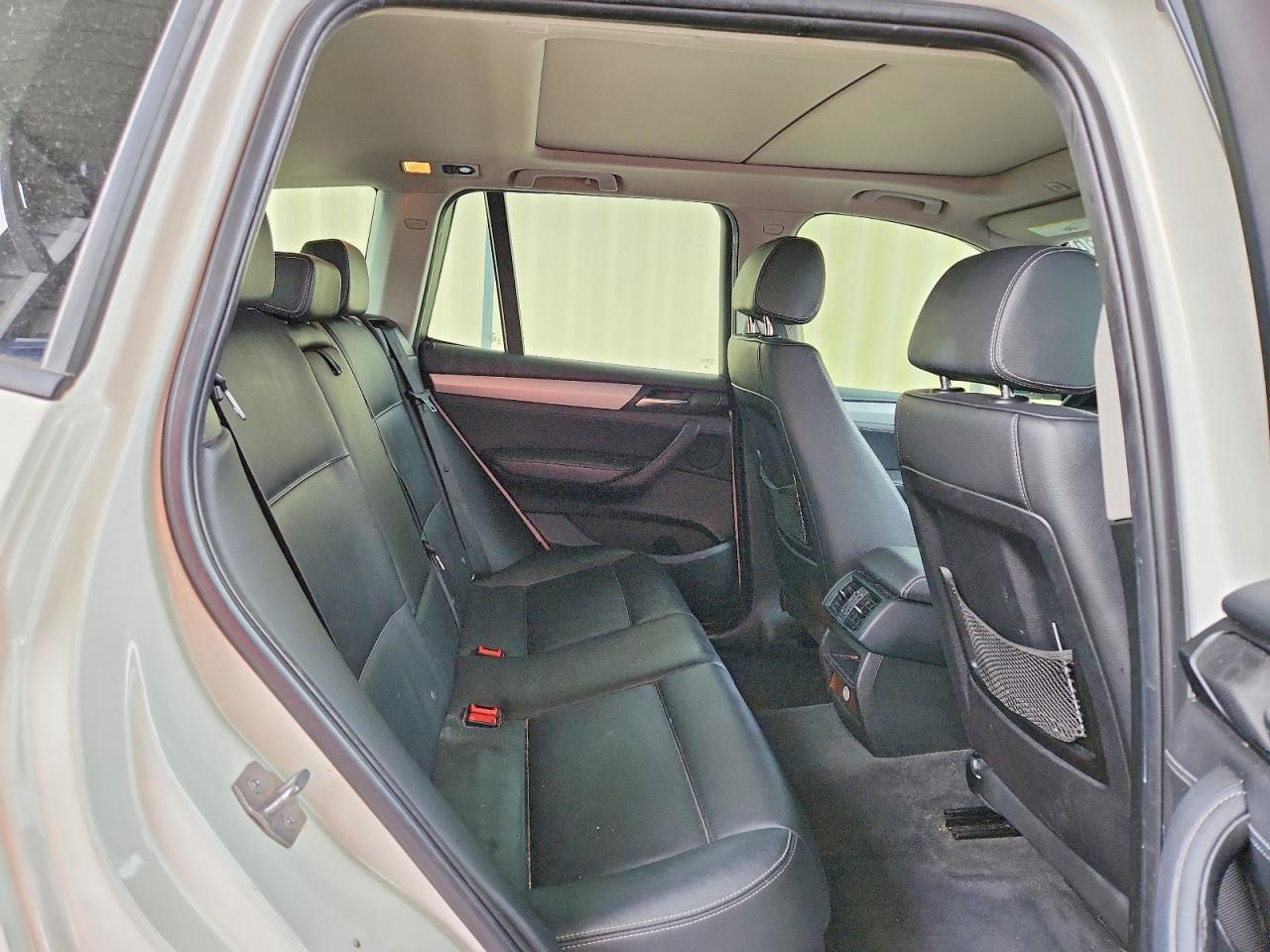 2013 Bmw X3 Xdrive28i White vin: 5UXWX9C53D0D00205