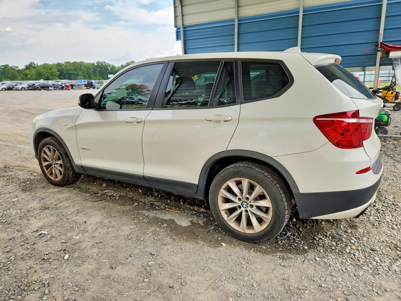 2013 Bmw X3 Xdrive28i White vin: 5UXWX9C53D0D00205