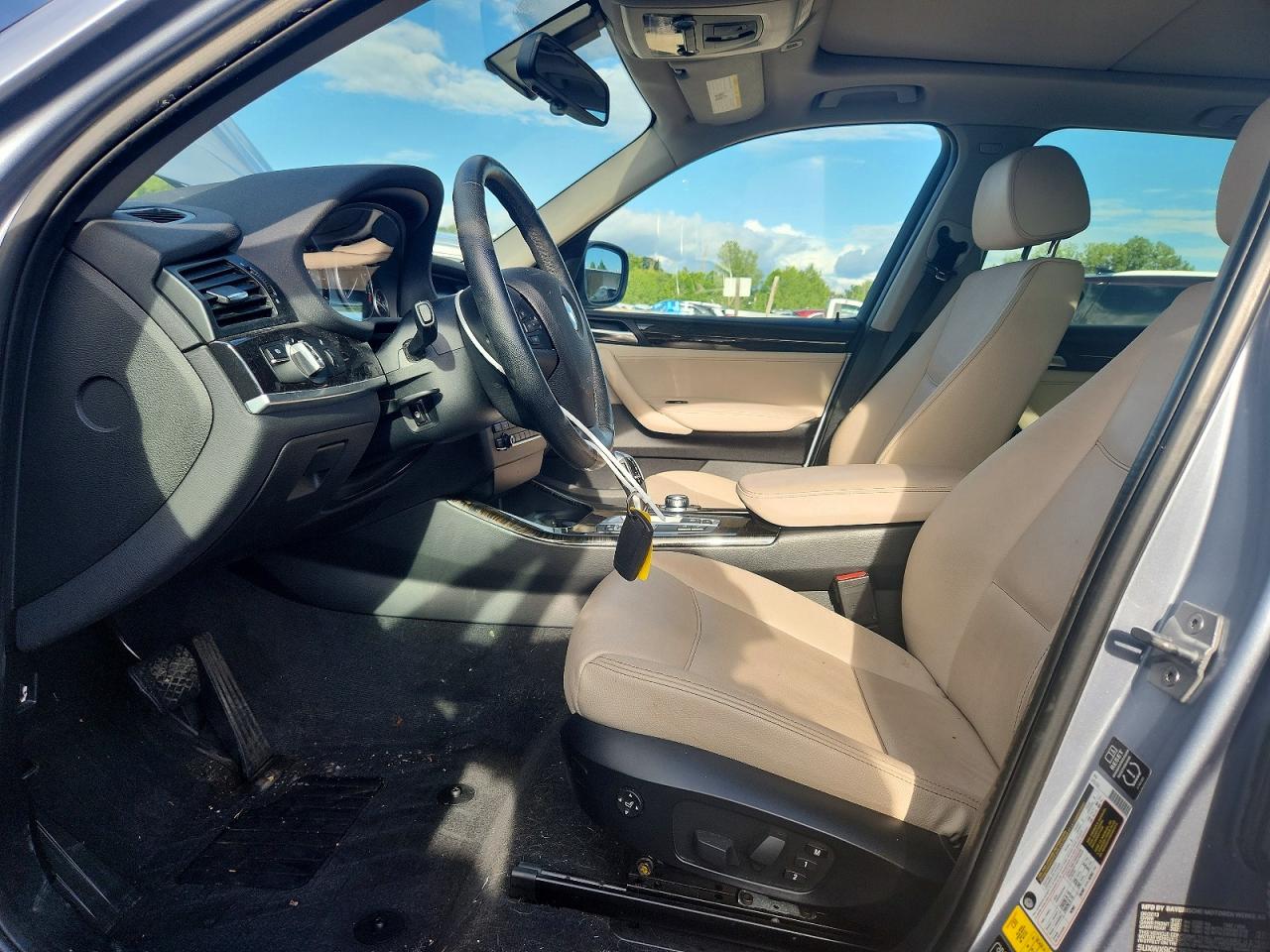 2014 Bmw X3 Xdrive28i Синий vin: 5UXWX9C53E0D17538
