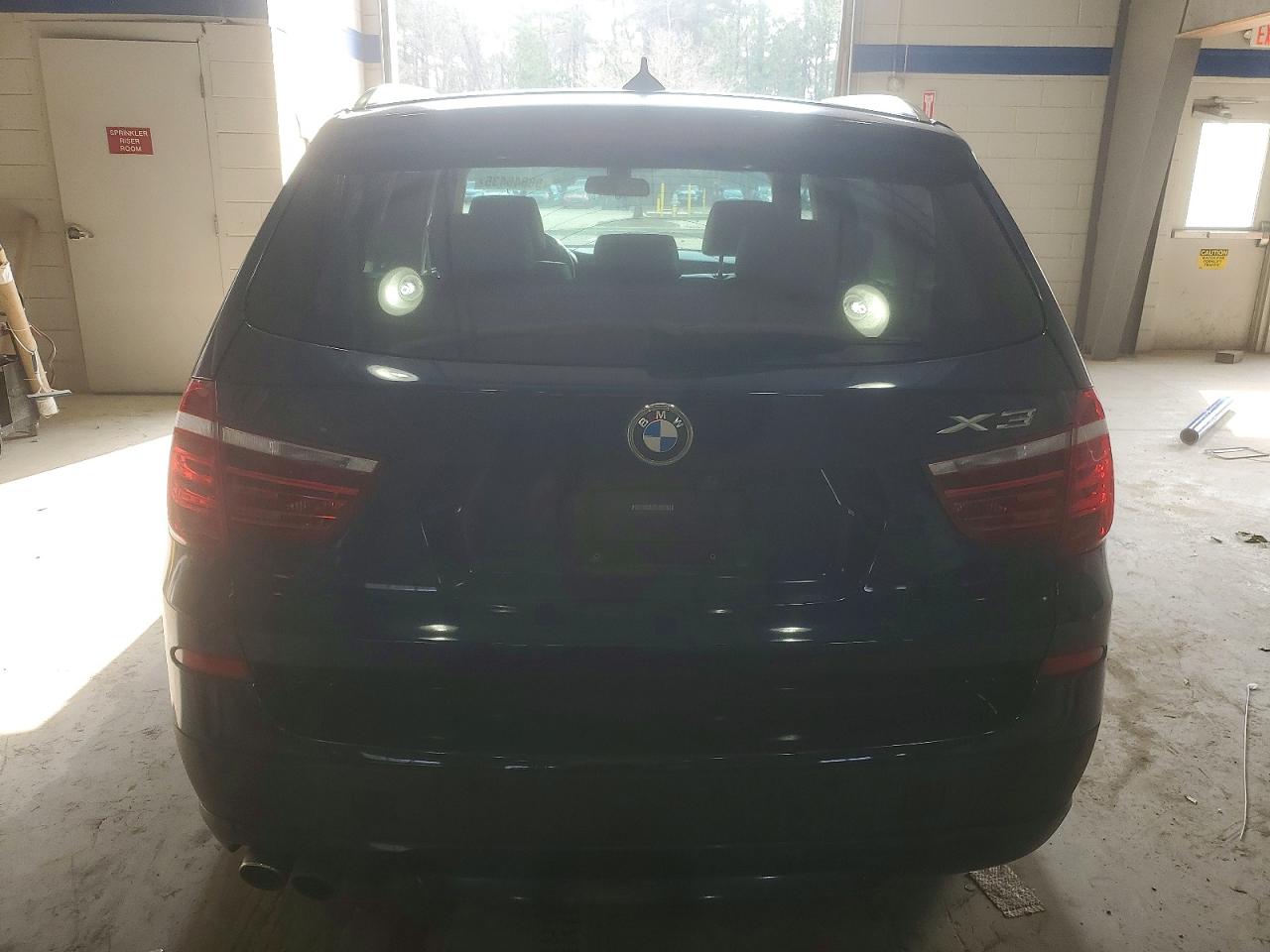2014 Bmw X3 Xdrive28i Синий vin: 5UXWX9C53E0D25039