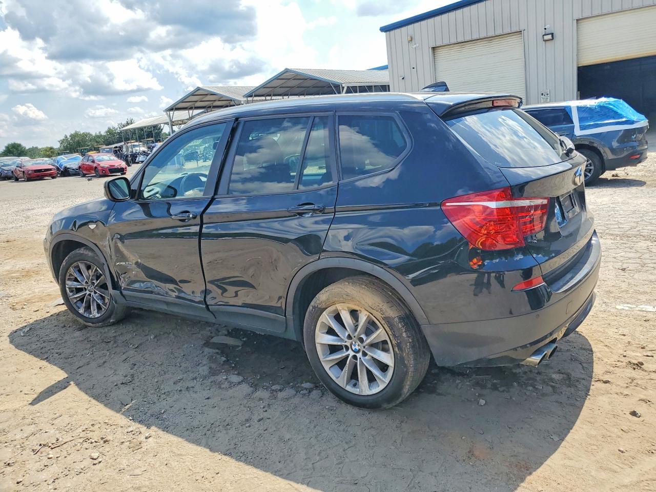 2014 Bmw X3 Xdrive28i Black vin: 5UXWX9C53E0D32234