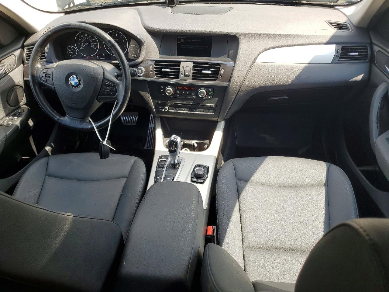 2014 Bmw X3 Xdrive28i Black vin: 5UXWX9C53E0D32234
