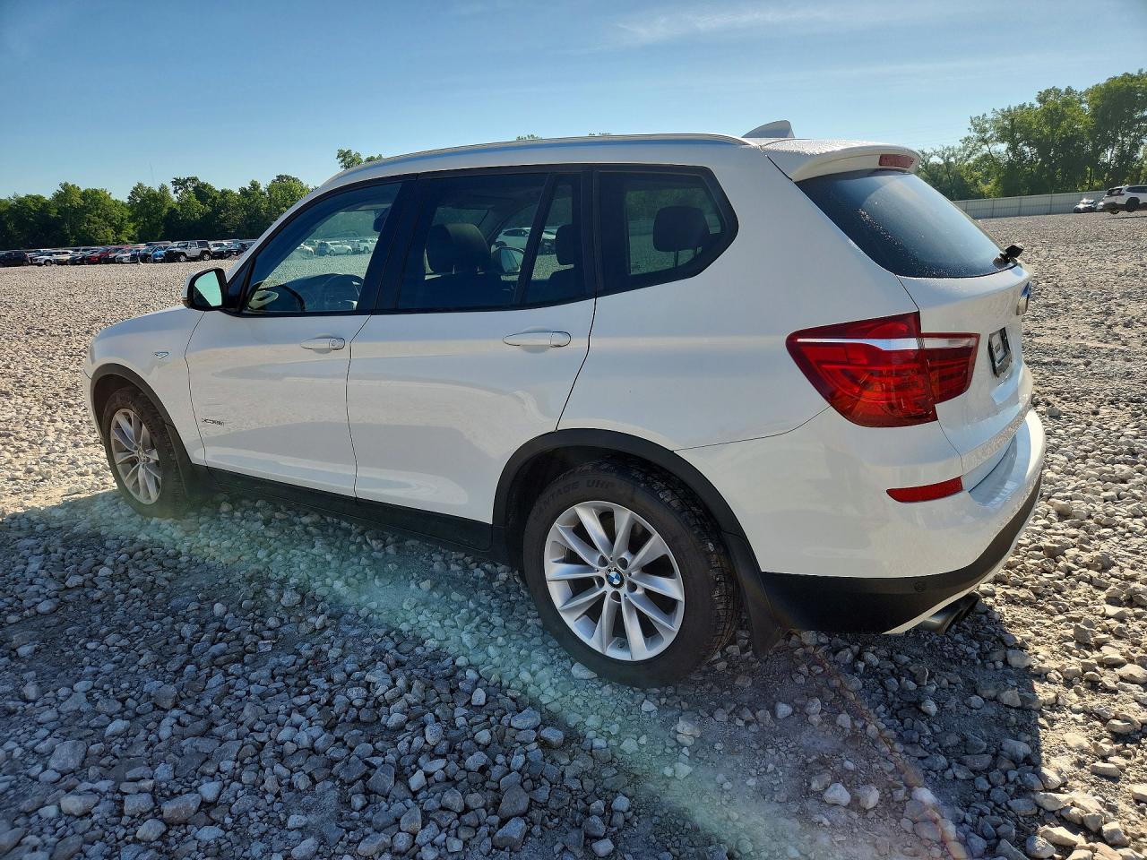 2015 Bmw X3 Xdrive28i White vin: 5UXWX9C53F0D57250