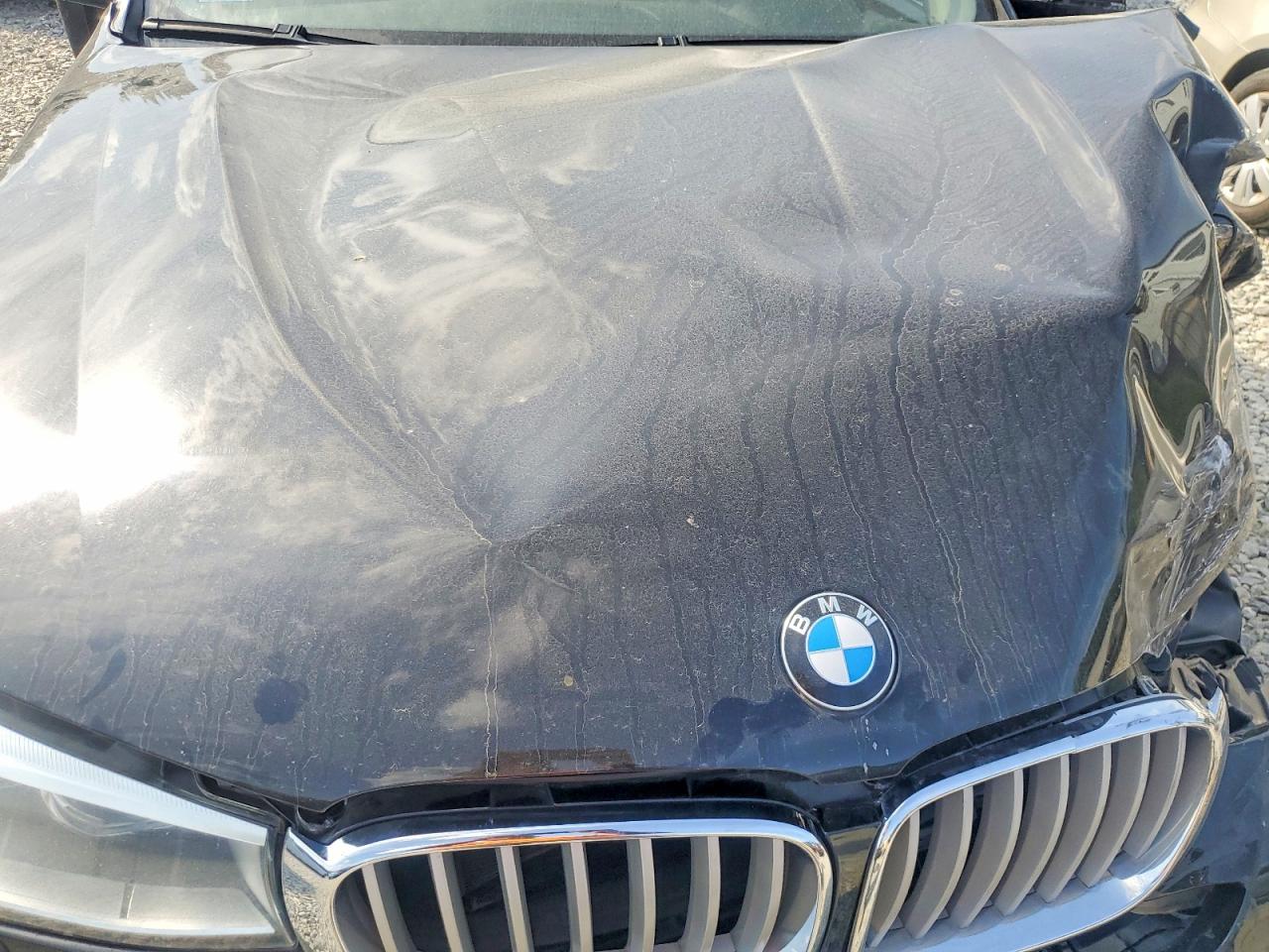2015 Bmw X3 Xdrive28i Black vin: 5UXWX9C53F0D59015