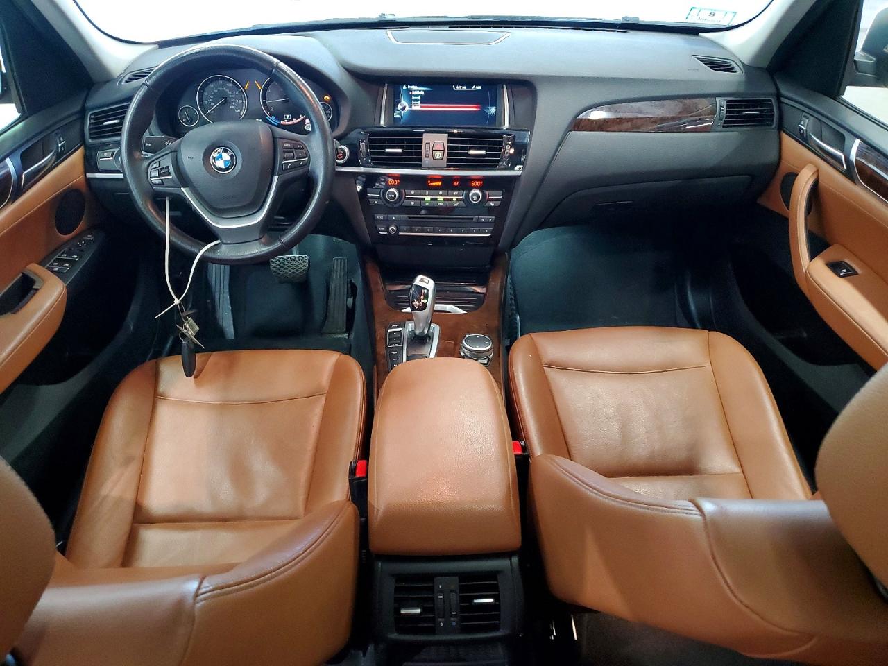 2015 Bmw X3 Xdrive28i Beige vin: 5UXWX9C53F0D61914