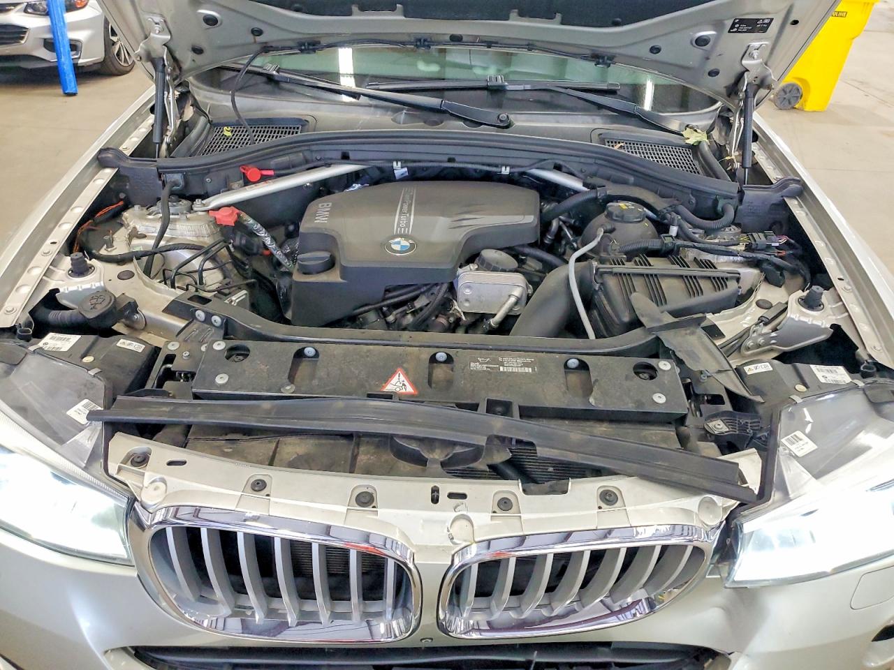 2015 Bmw X3 Xdrive28i Beige vin: 5UXWX9C53F0D61914