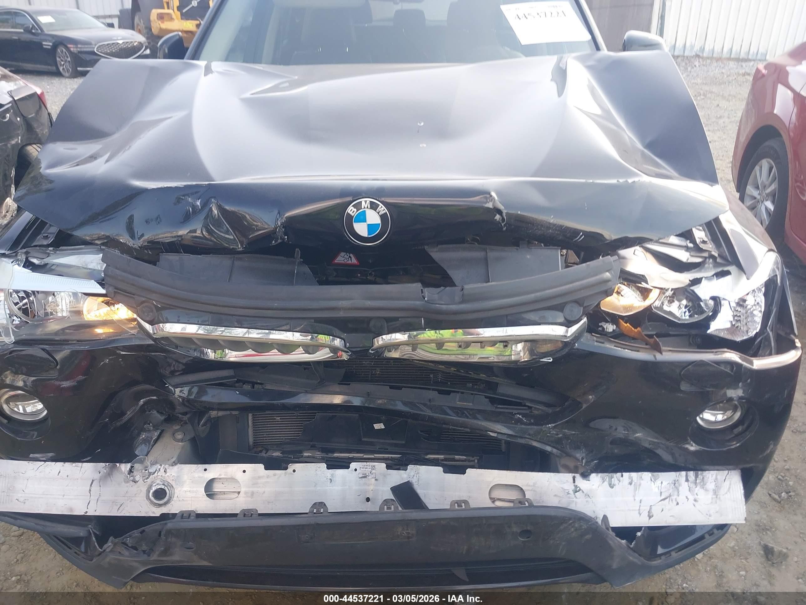 2015 Bmw X3 Xdrive28i Black vin: 5UXWX9C53F0D62660