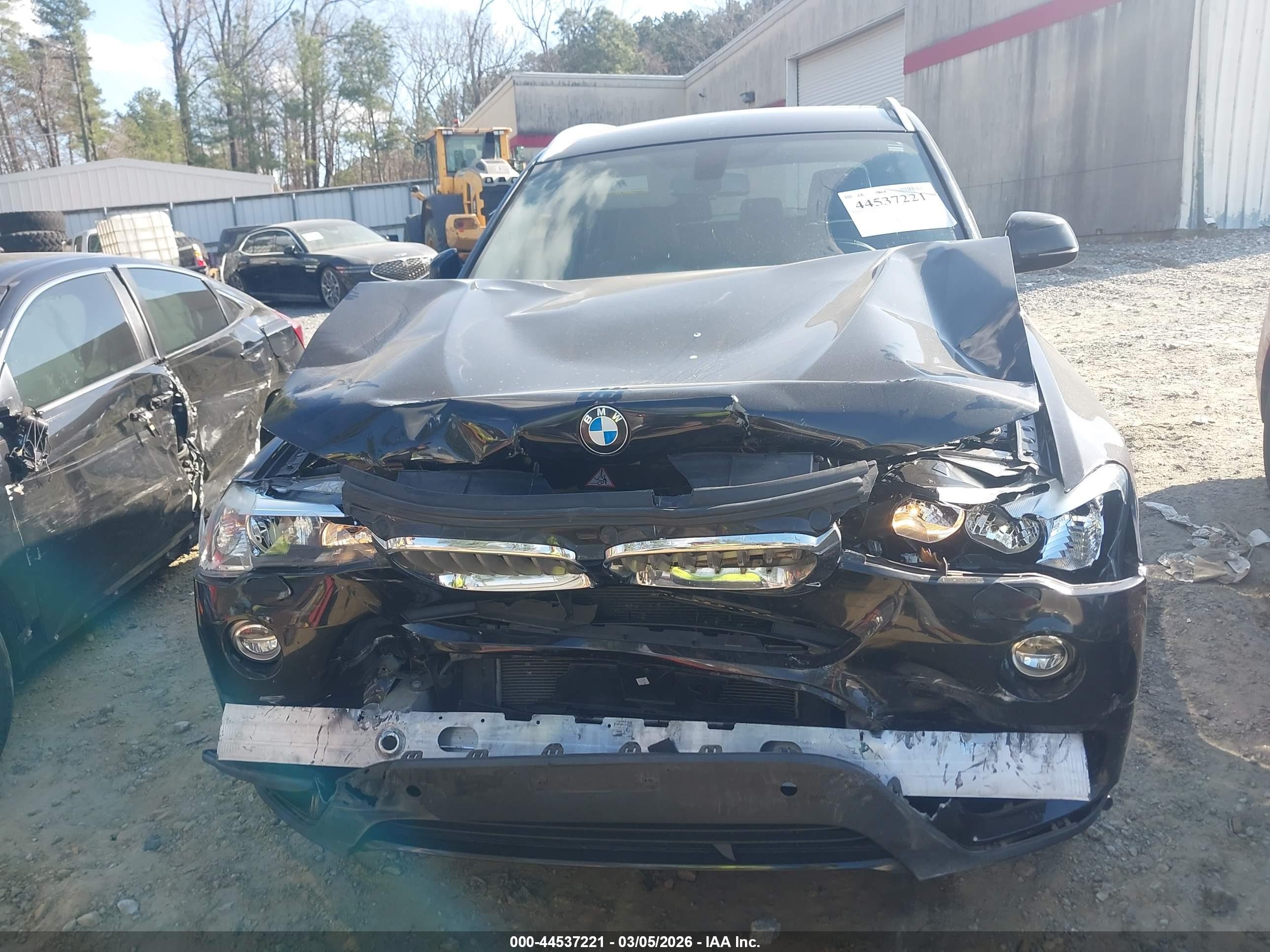 2015 Bmw X3 Xdrive28i Black vin: 5UXWX9C53F0D62660