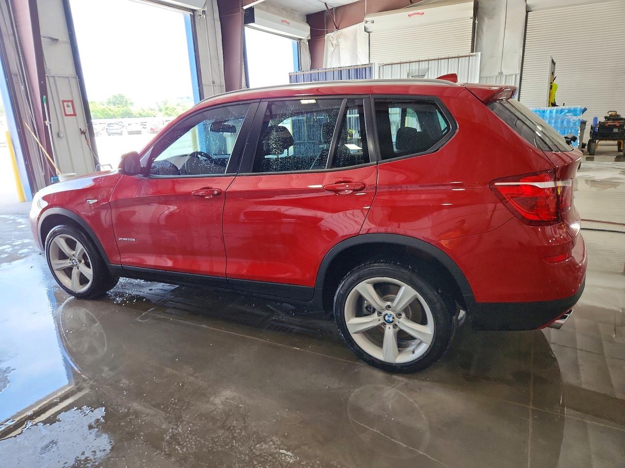 2017 Bmw X3 Xdrive28i Red vin: 5UXWX9C53H0T11546