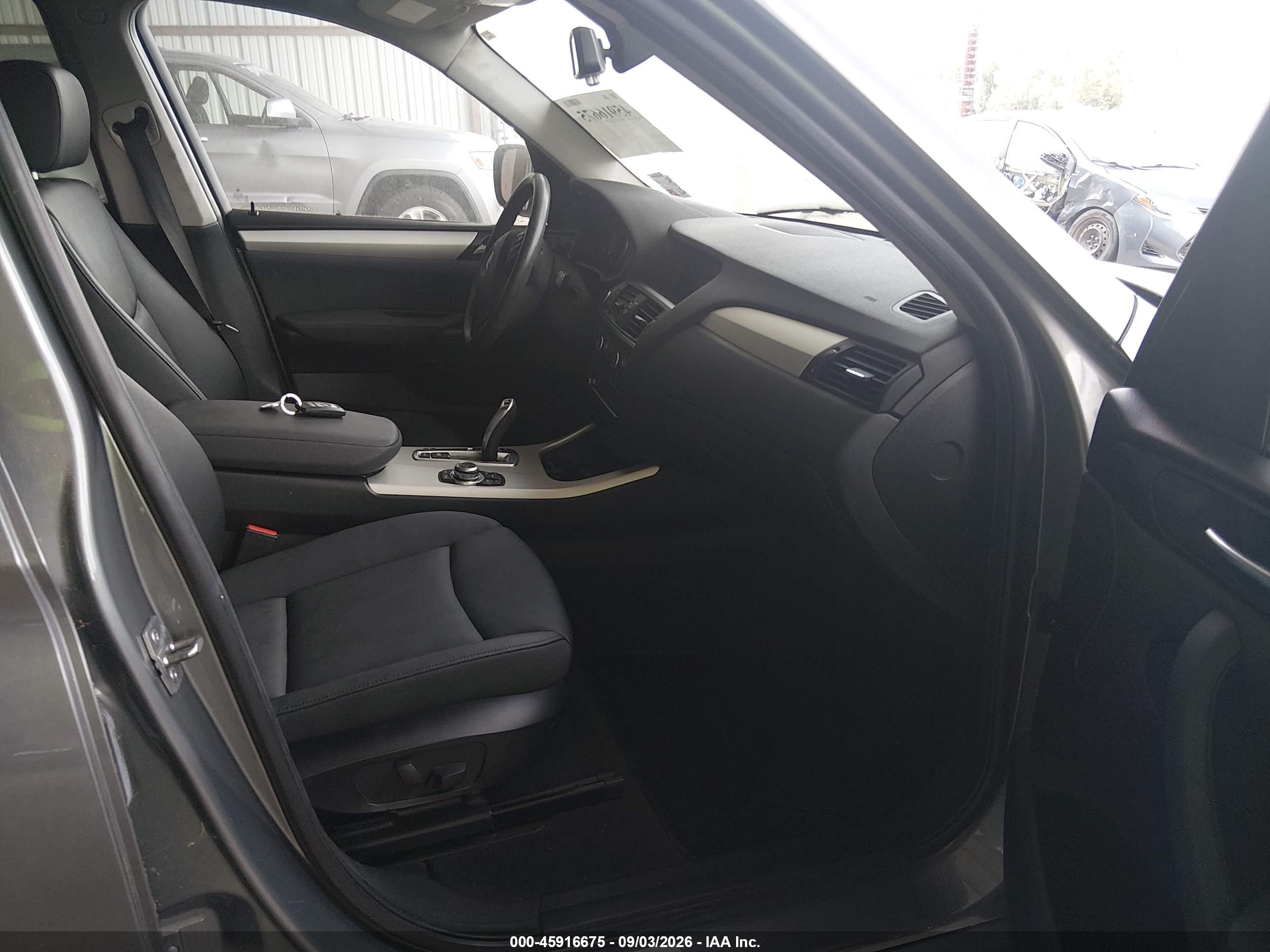 2013 Bmw X3 Xdrive28i Gray vin: 5UXWX9C54D0A14976