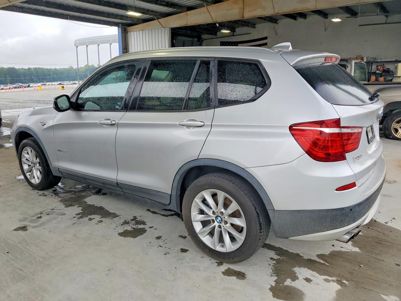 2013 Bmw X3 Xdrive28i Silver vin: 5UXWX9C54D0A17988