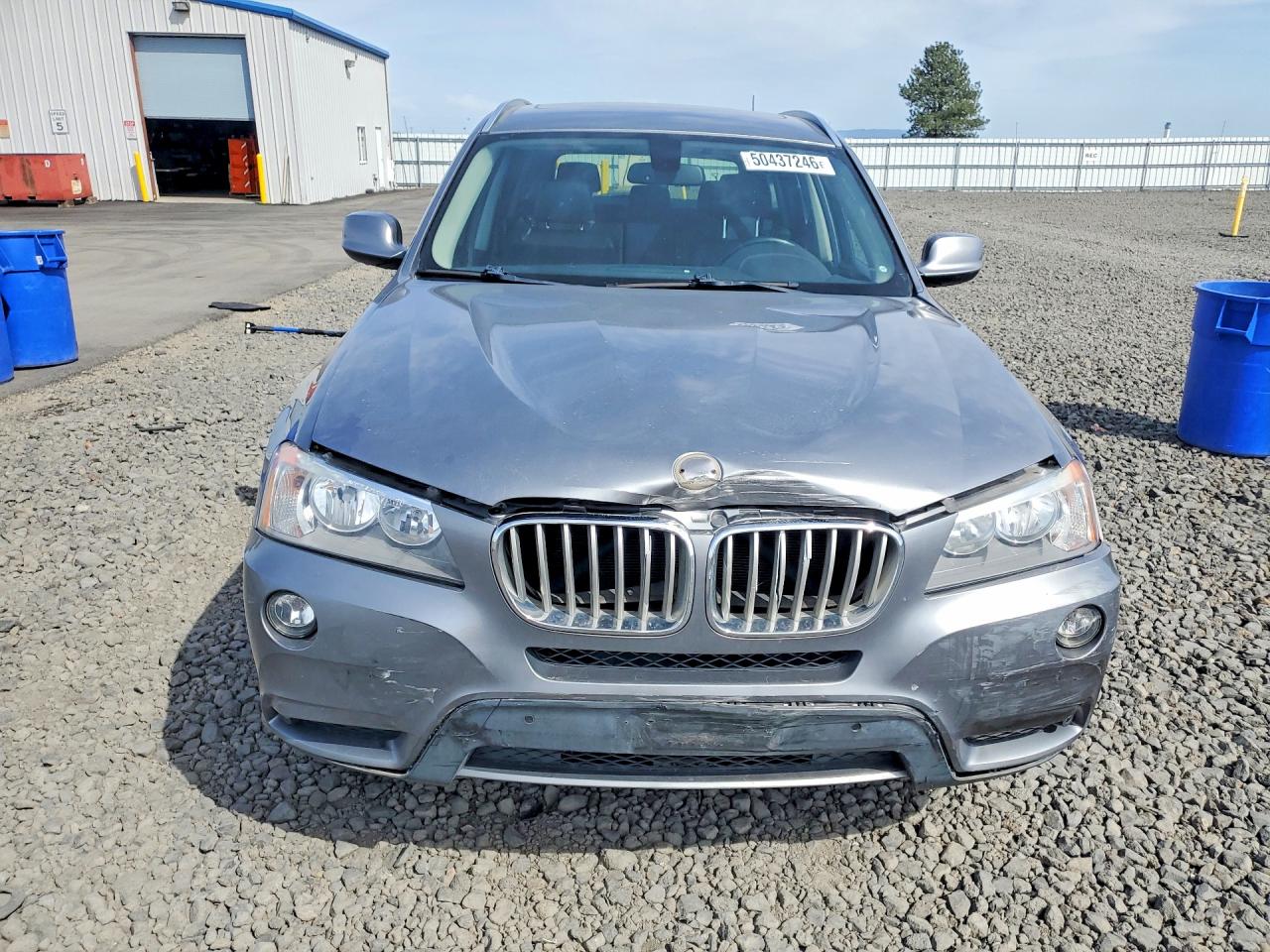 2013 Bmw X3 Xdrive28i Silver vin: 5UXWX9C54D0A28182