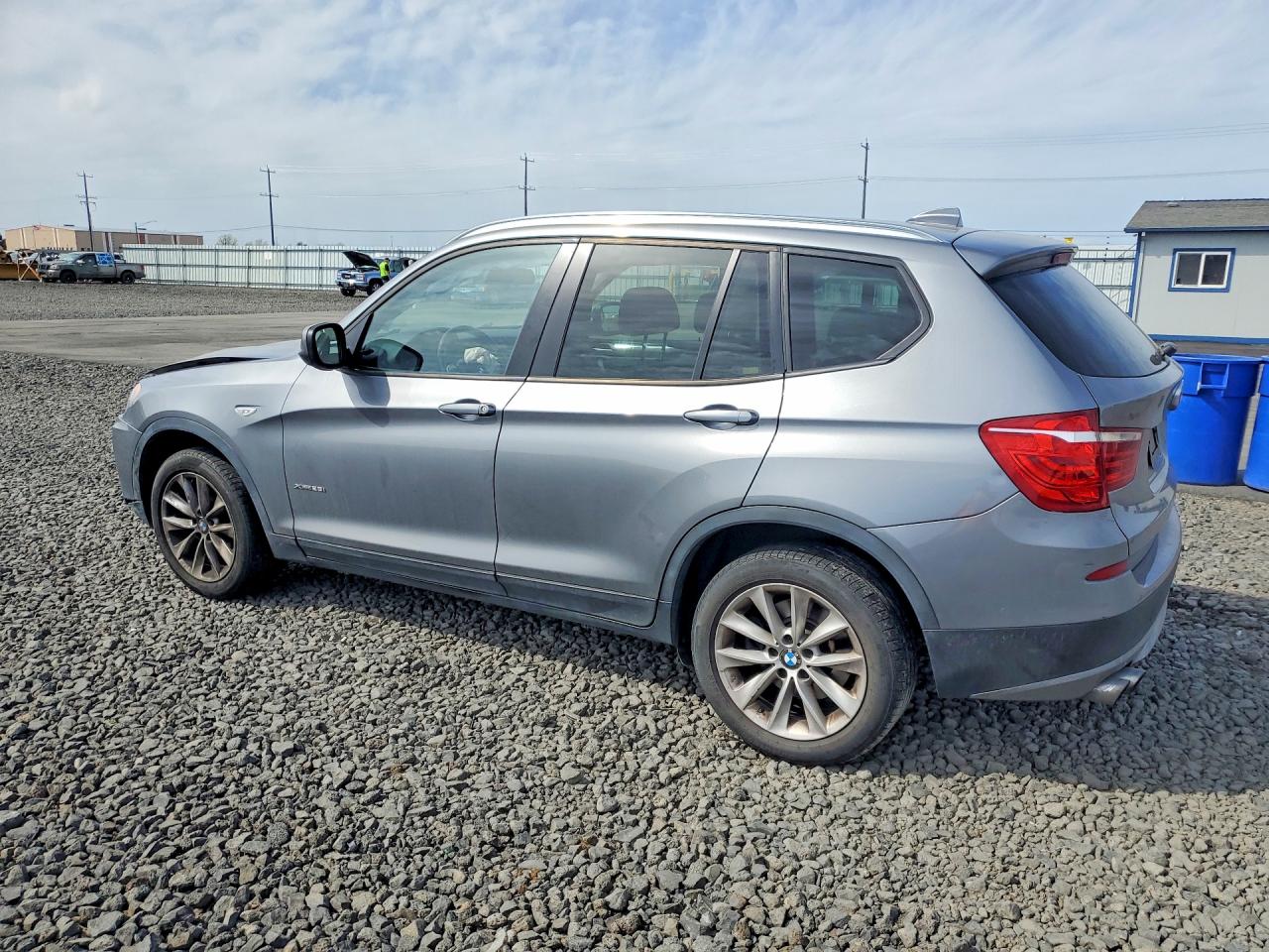 2013 Bmw X3 Xdrive28i Silver vin: 5UXWX9C54D0A28182