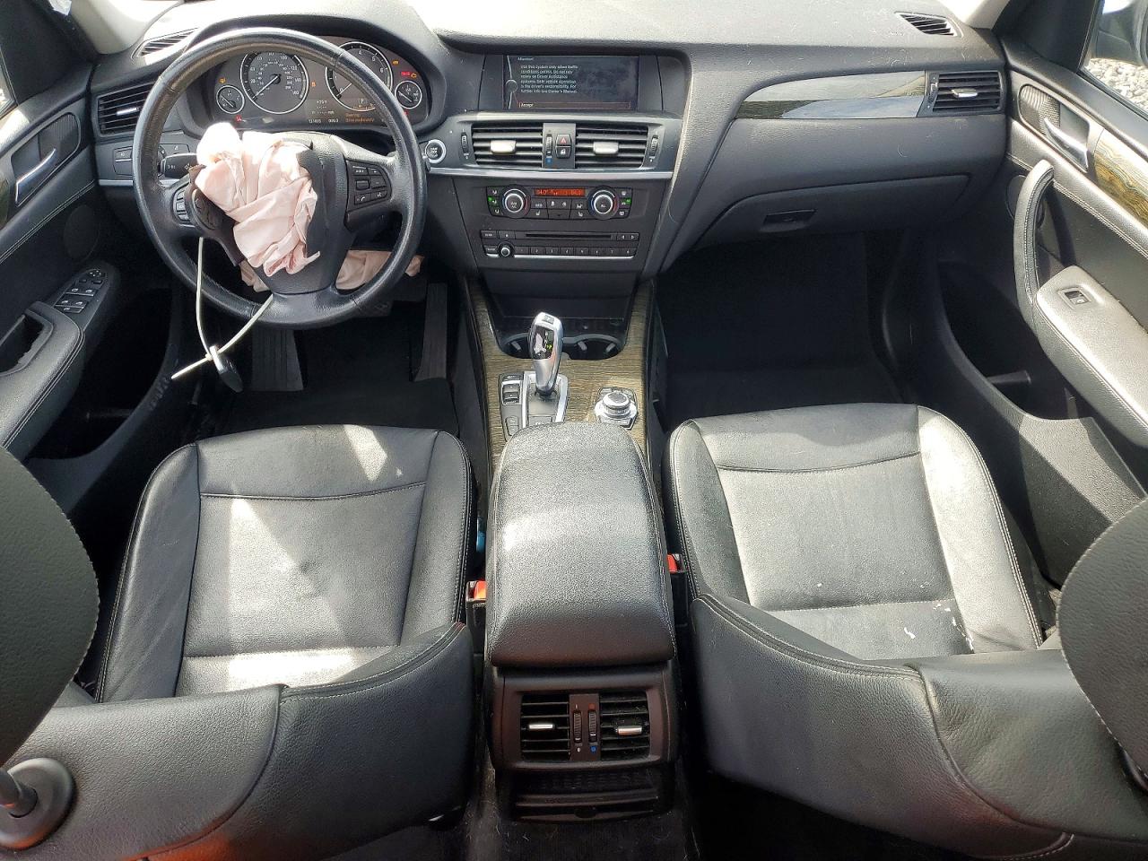 2013 Bmw X3 Xdrive28i Silver vin: 5UXWX9C54D0A28182
