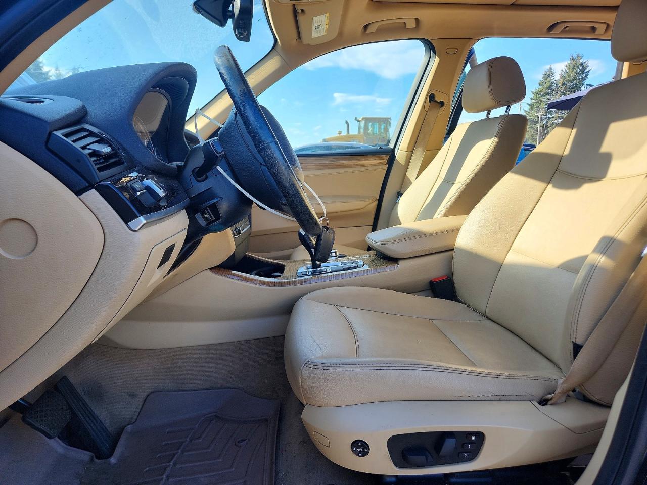 2014 Bmw X3 Xdrive28i Blue vin: 5UXWX9C54E0D13448
