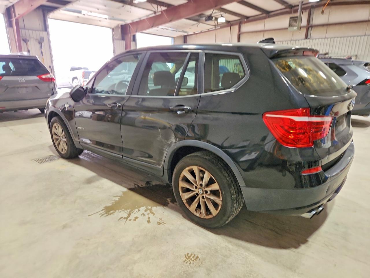 2014 Bmw X3 Xdrive28i Black vin: 5UXWX9C54E0D15569