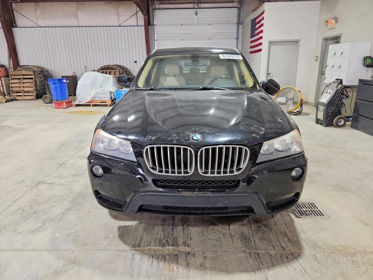 2014 Bmw X3 Xdrive28i Black vin: 5UXWX9C54E0D15569