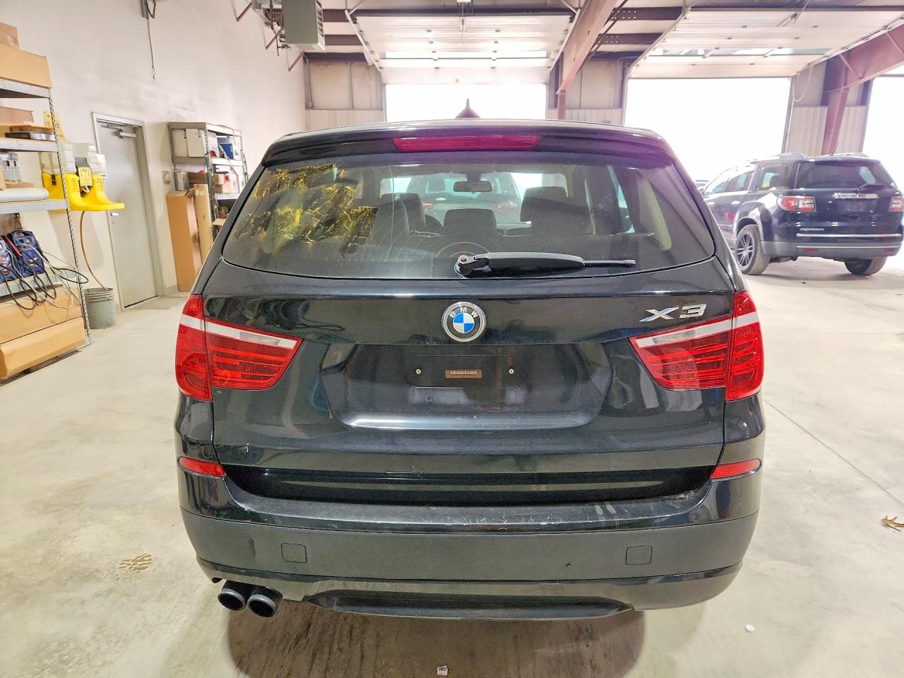 2014 Bmw X3 Xdrive28i Black vin: 5UXWX9C54E0D15569