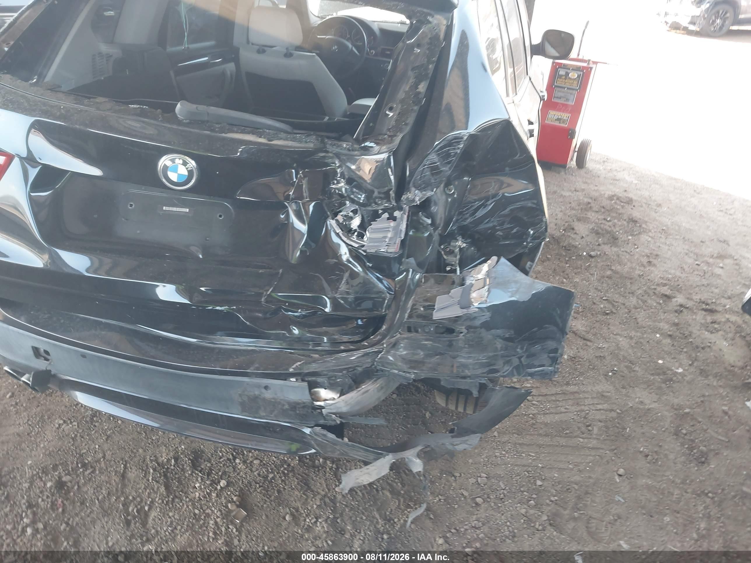2014 Bmw X3 Xdrive28i Black vin: 5UXWX9C54E0D16947