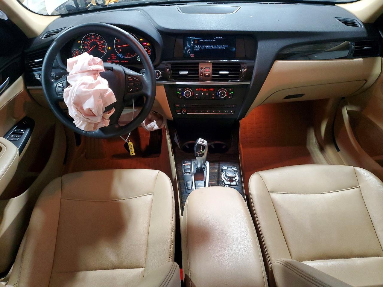 2014 Bmw X3 Xdrive28i Silver vin: 5UXWX9C54E0D23204
