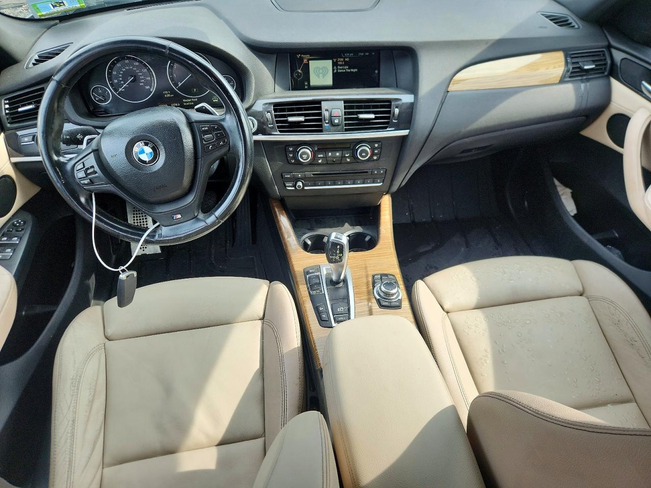 2014 Bmw X3 Xdrive28i Черный vin: 5UXWX9C54E0D23963