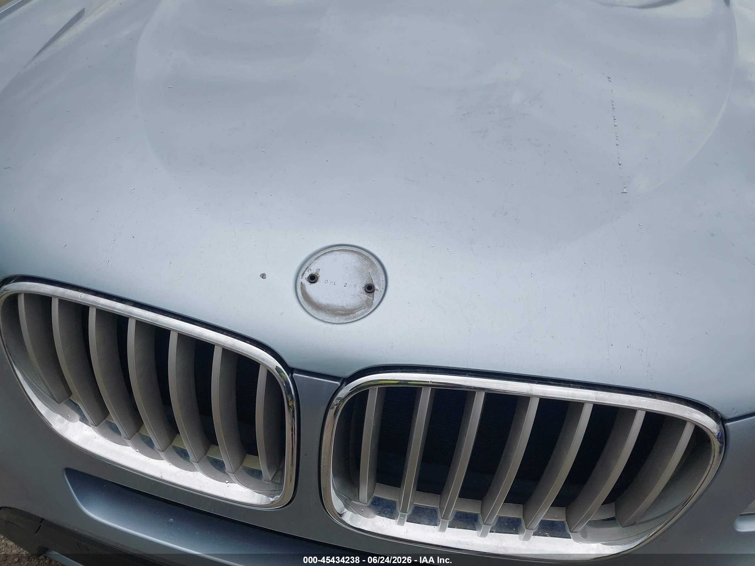 2014 Bmw X3 Xdrive28i Teal vin: 5UXWX9C54E0D24384