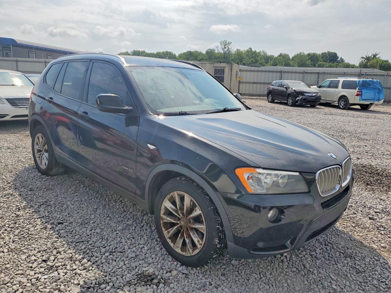 2014 Bmw X3 Xdrive28i Black vin: 5UXWX9C54E0D25244