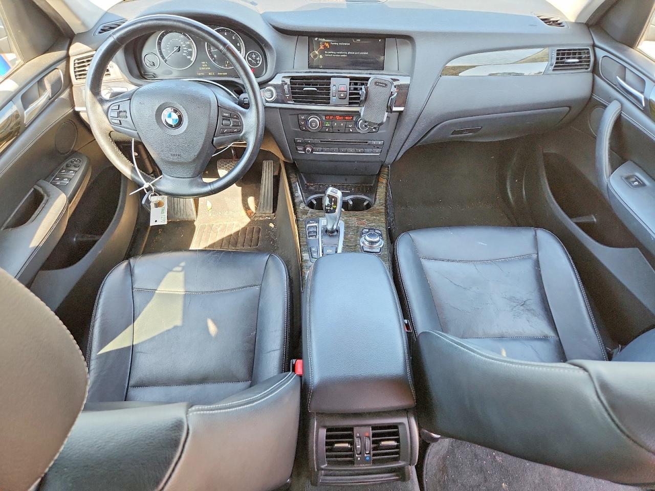 2014 Bmw X3 Xdrive28i Gray vin: 5UXWX9C54E0D29665