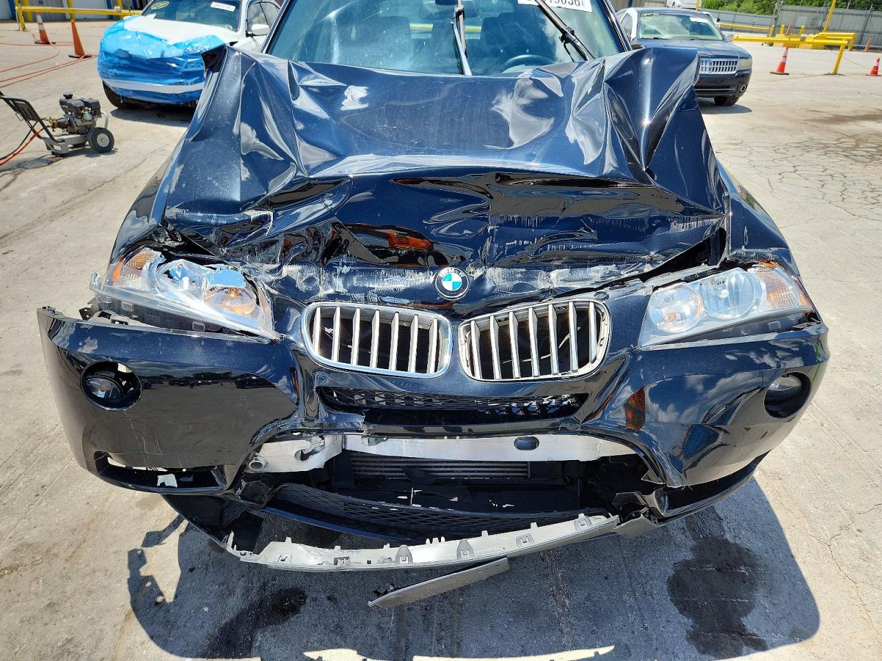 2014 Bmw X3 Xdrive28i Black vin: 5UXWX9C54E0D36924