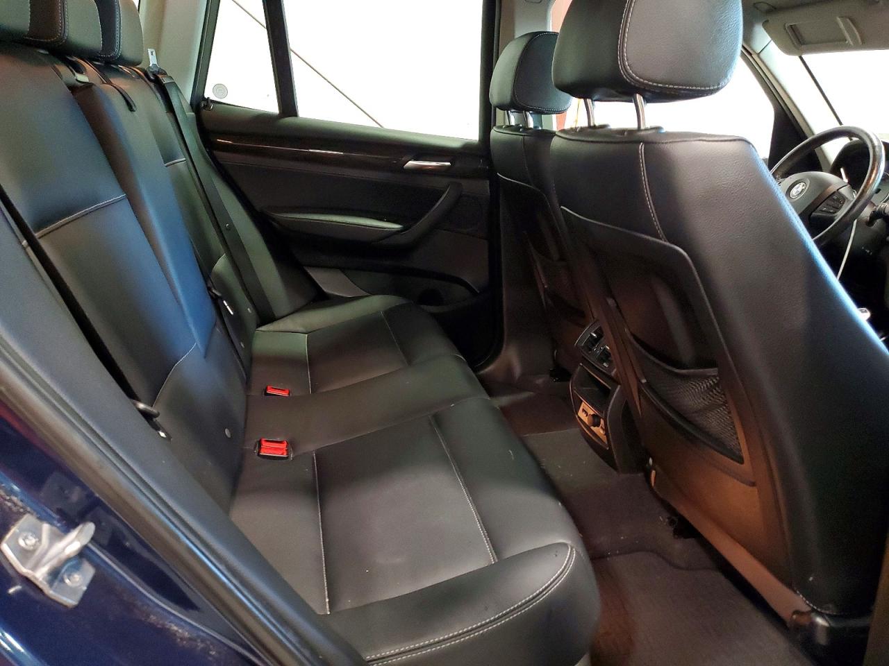 2014 Bmw X3 Xdrive28i Blue vin: 5UXWX9C54E0D42674