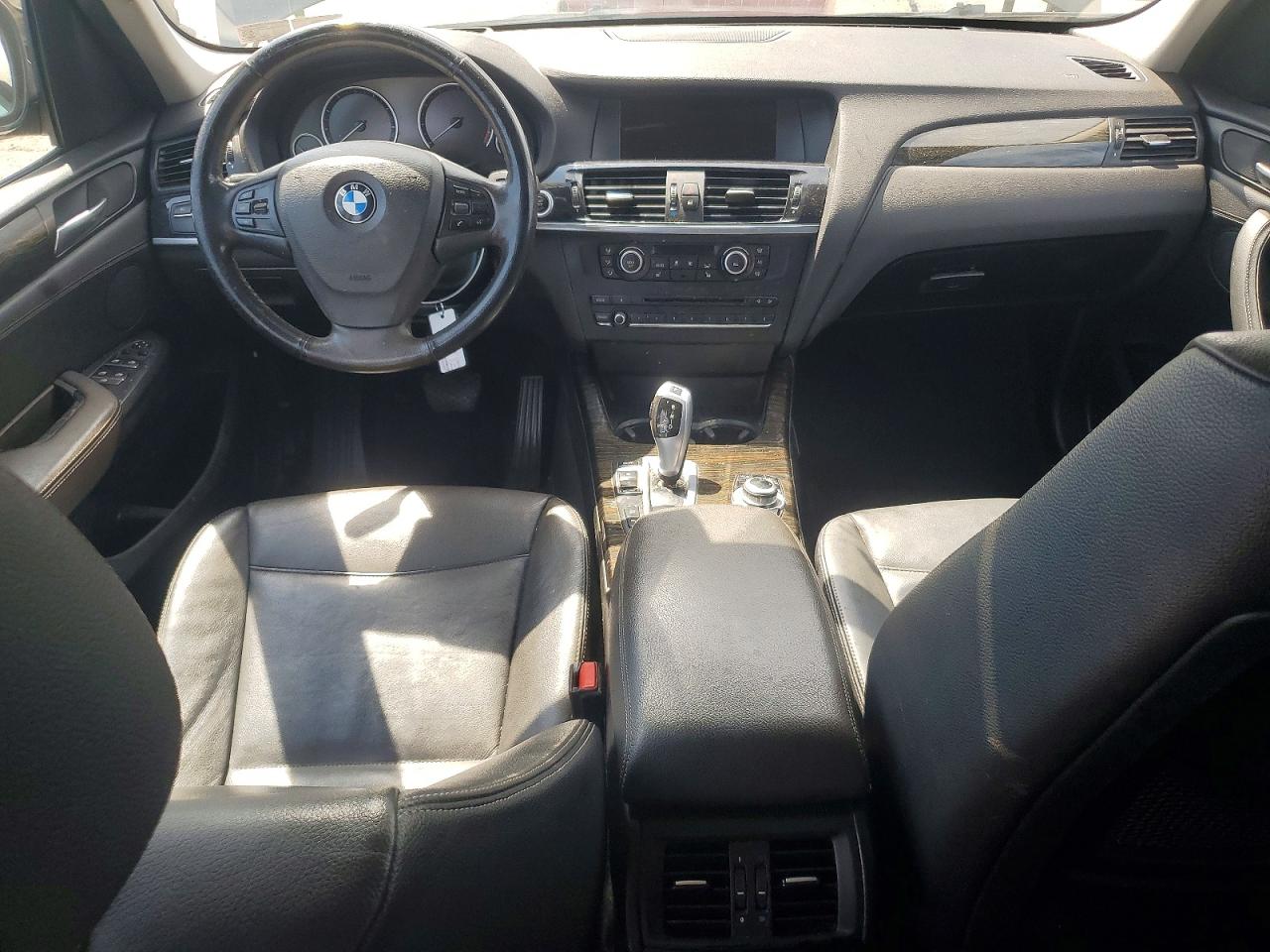 2014 Bmw X3 Xdrive28i Black vin: 5UXWX9C54E0D43601