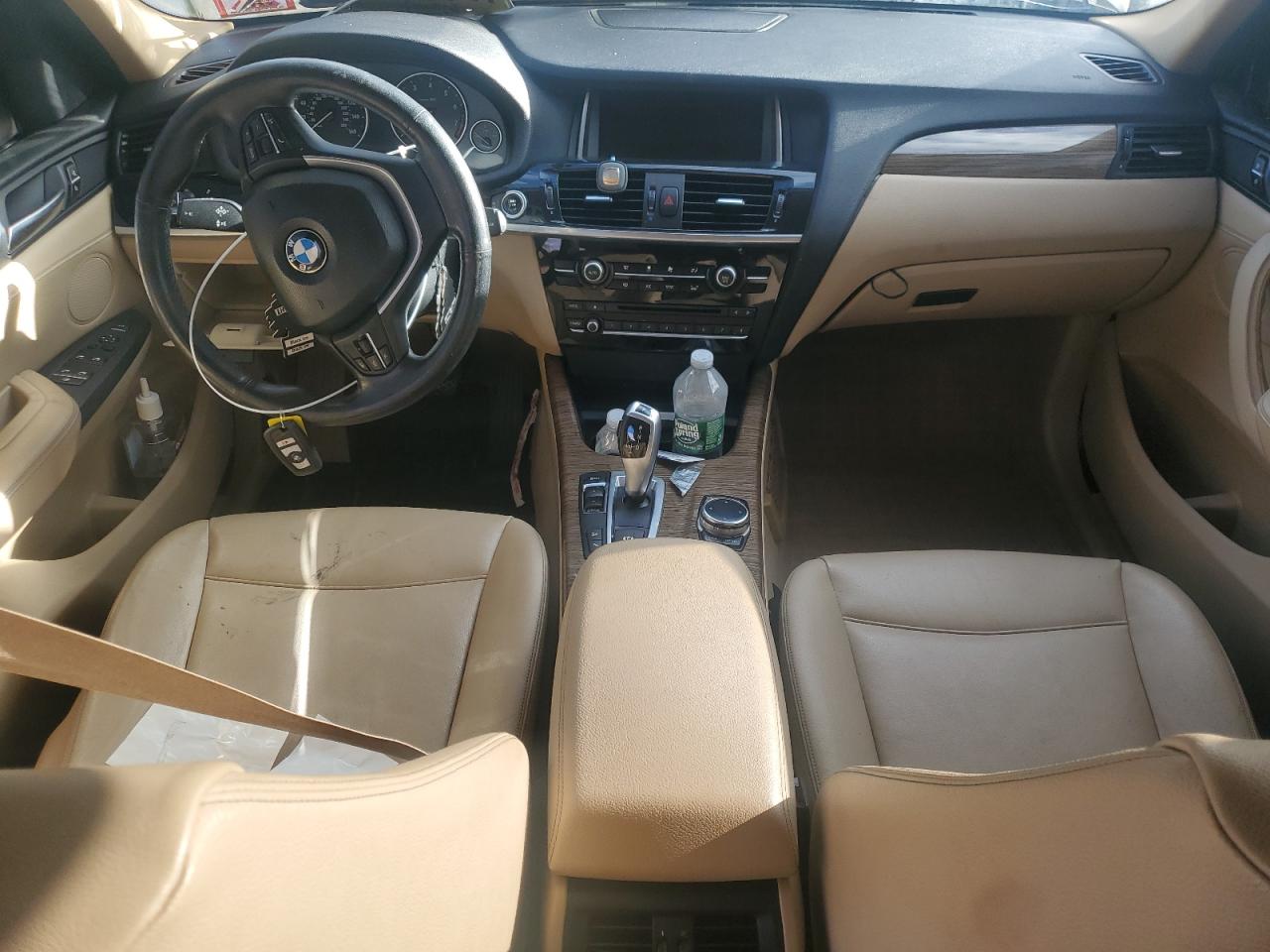 2015 Bmw X3 Xdrive28i Белый vin: 5UXWX9C54F0D52638