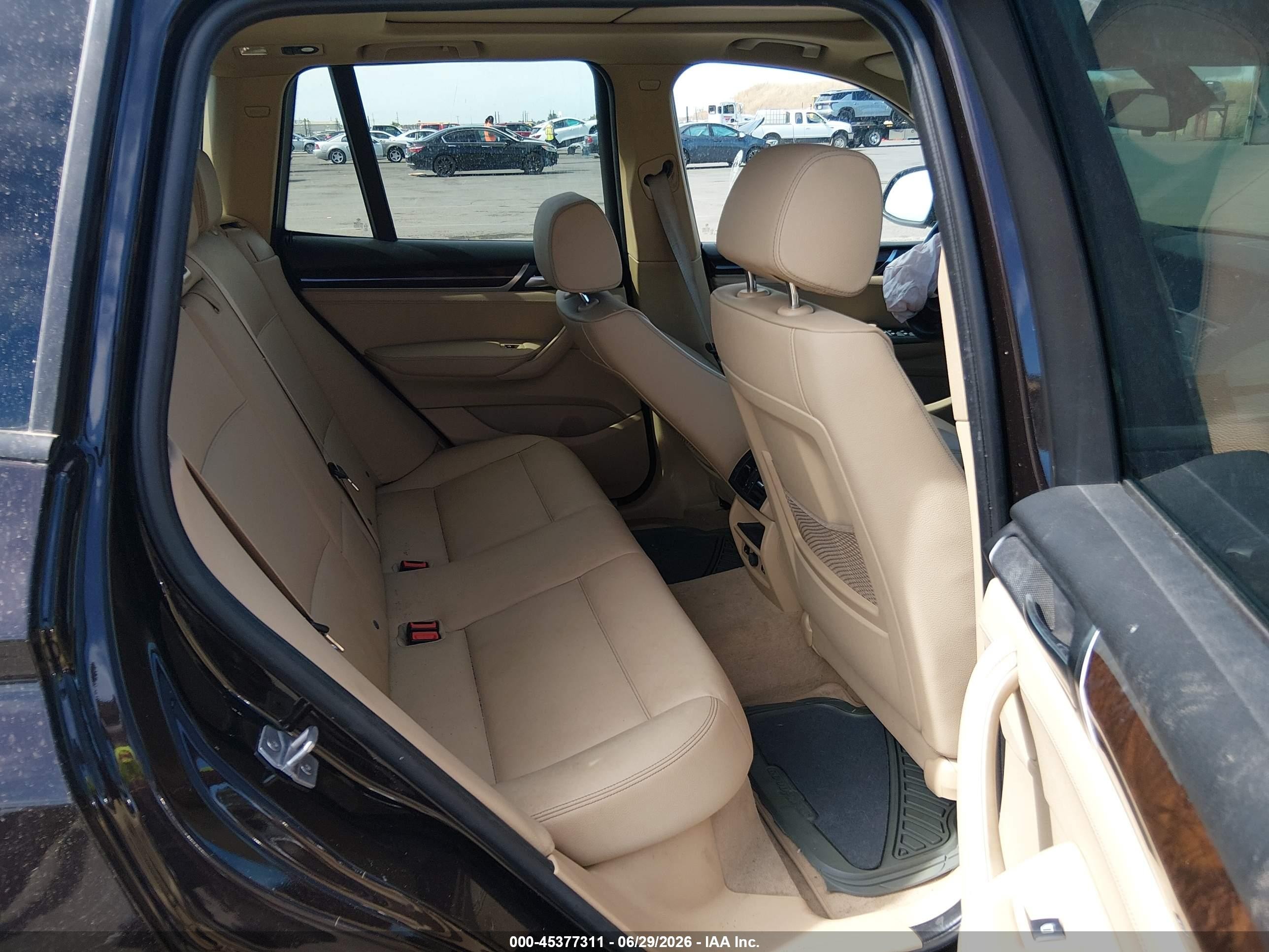 2015 Bmw X3 Xdrive28i Brown vin: 5UXWX9C54F0D59069