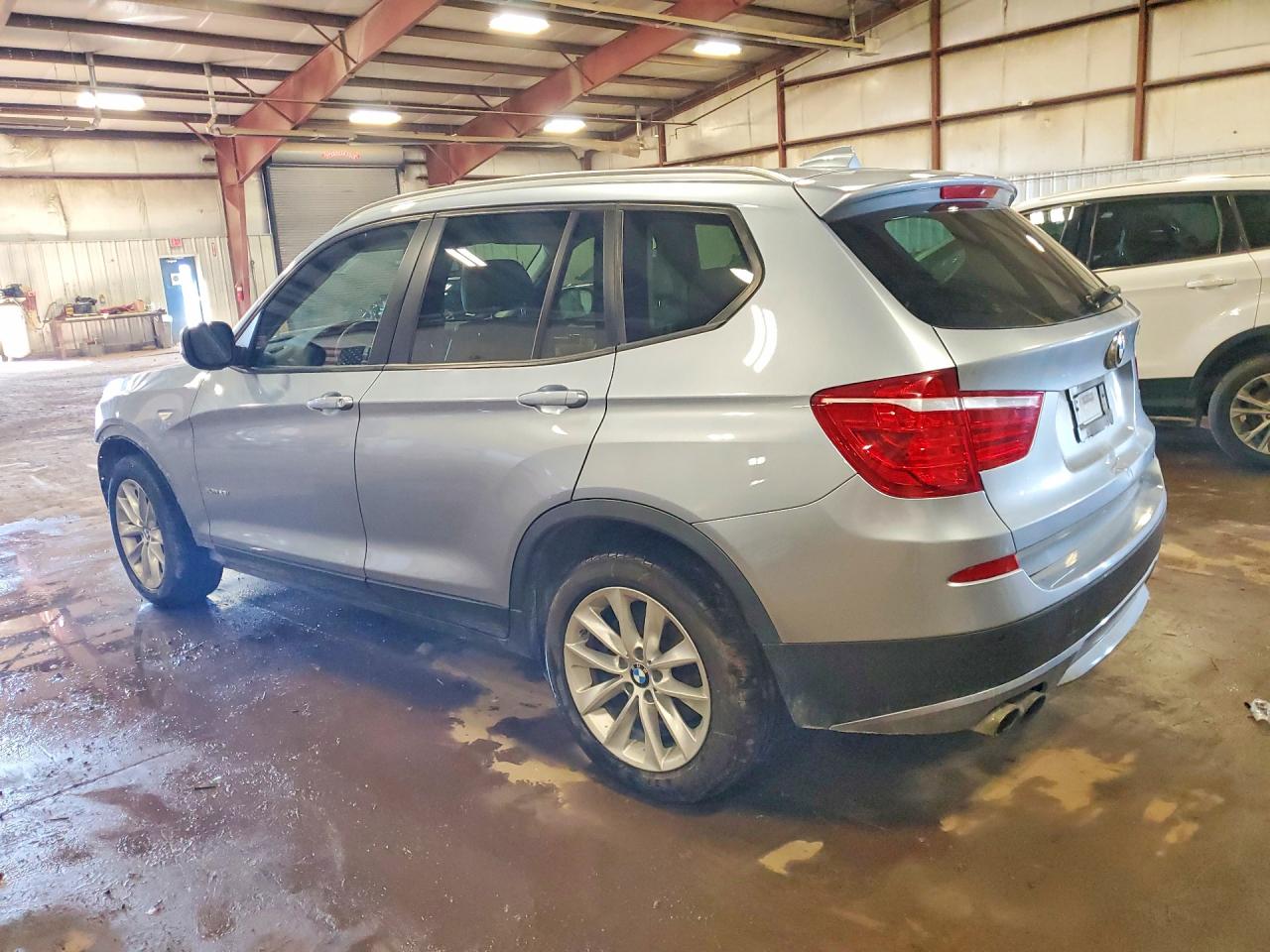 2013 Bmw X3 Xdrive28i Silver vin: 5UXWX9C55D0A08801