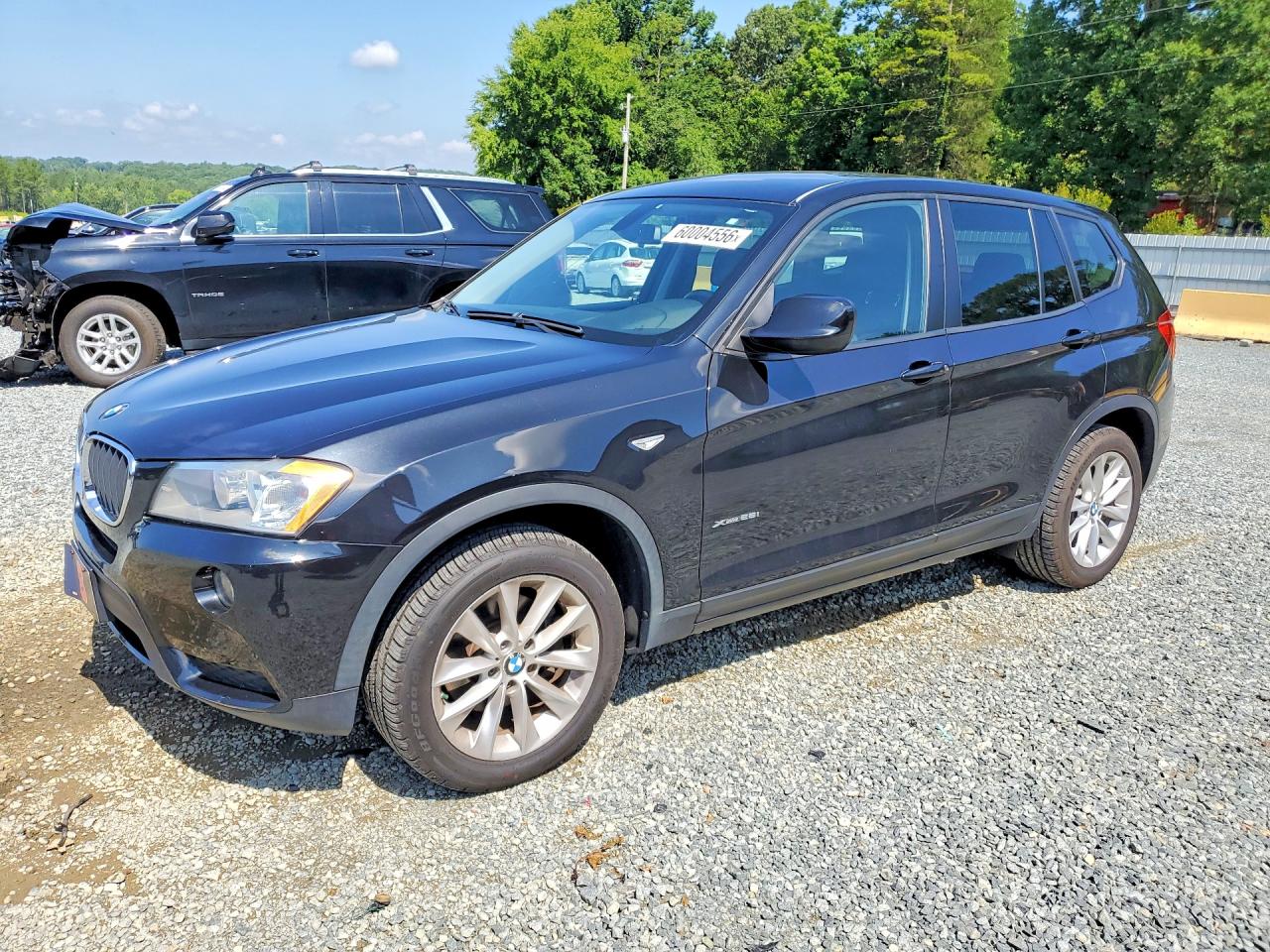 2013 Bmw X3 Xdrive28i Black vin: 5UXWX9C55D0A09365